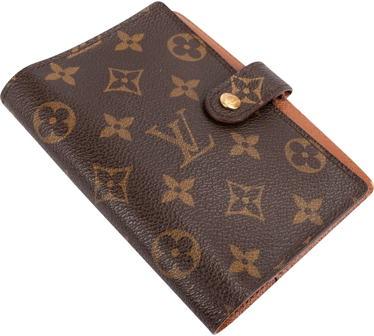 Louis Vuitton Monogram Canvas Agenda Cover PM Bruin