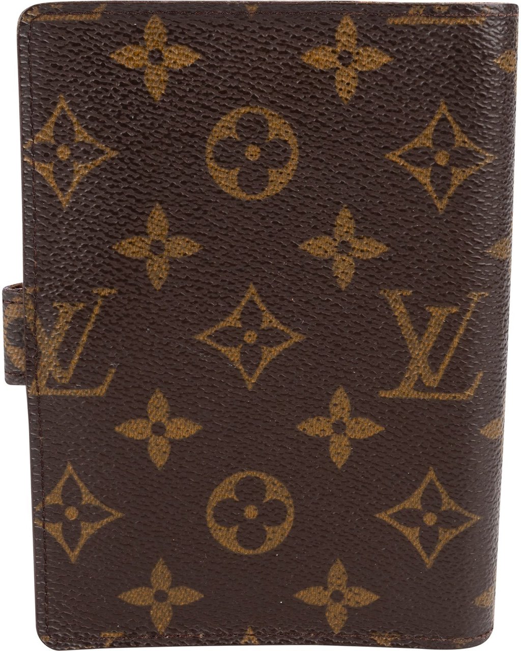 Louis Vuitton Monogram Canvas Agenda PM Bruin