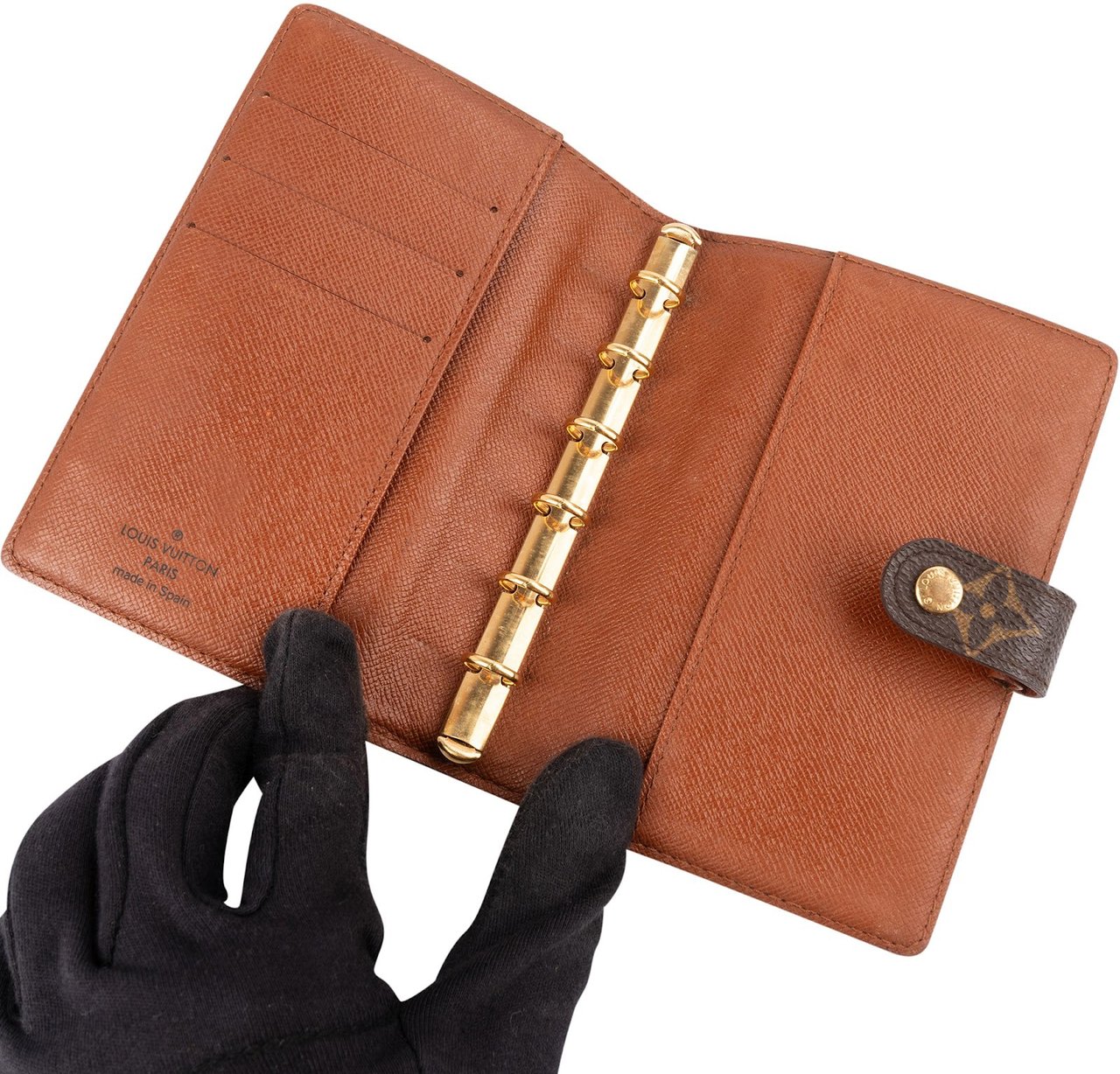 Louis Vuitton Monogram Canvas Agenda PM Bruin