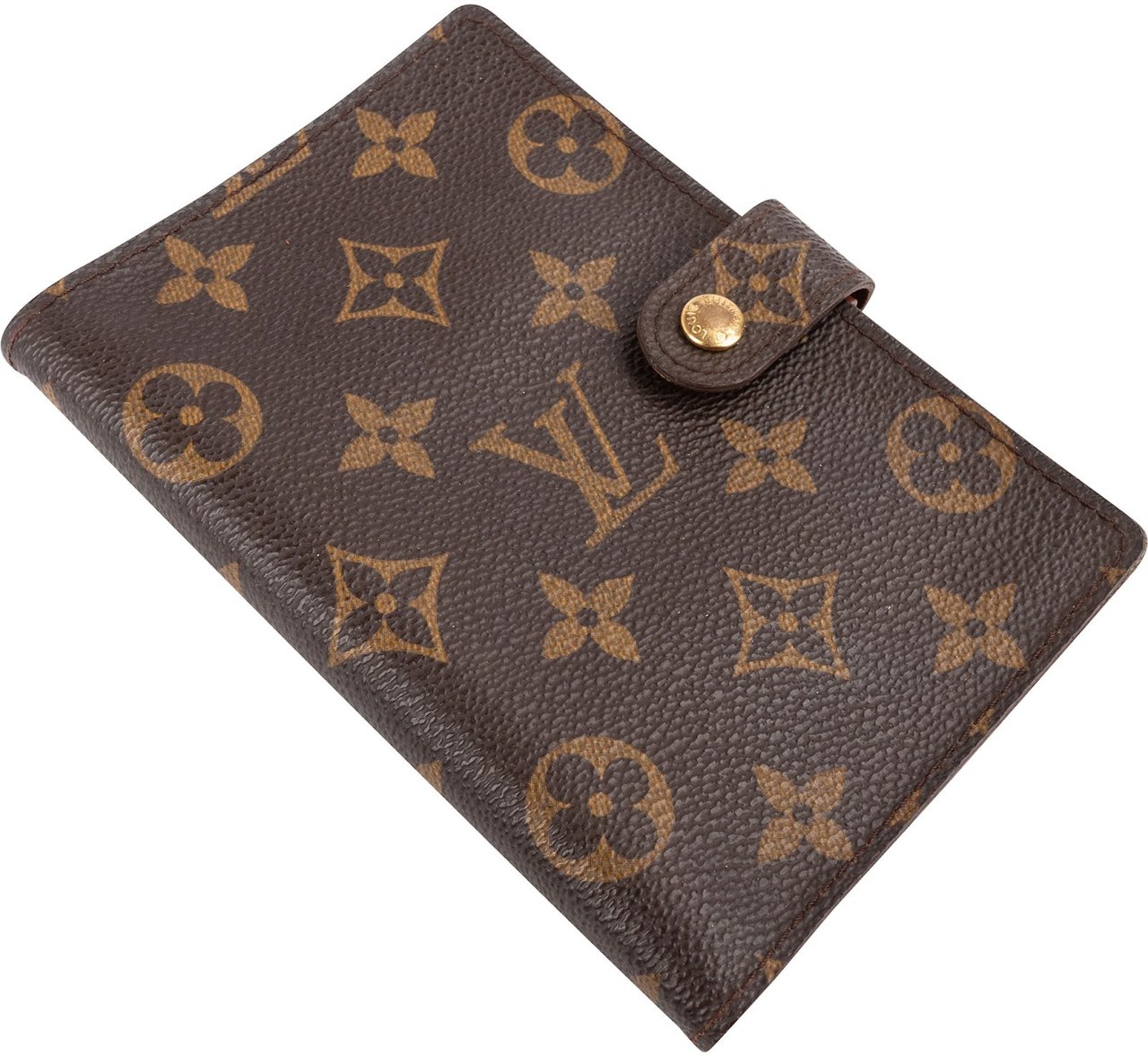 Louis Vuitton Monogram Canvas Agenda PM Bruin
