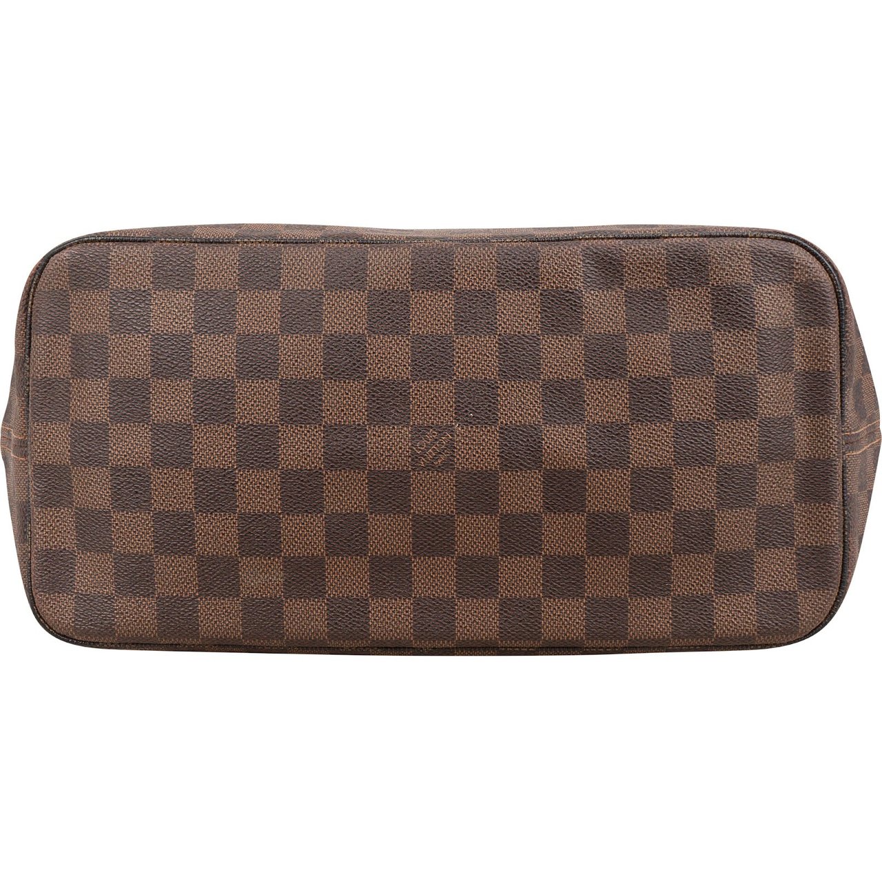 Louis Vuitton Monogram Damier Ebene Neverfull MM Shoulder Bag Bruin