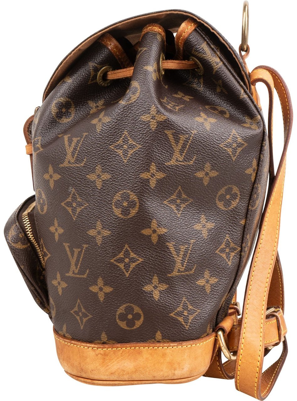 Louis Vuitton Monogram Canvas Montsouris MM Backpack Bruin