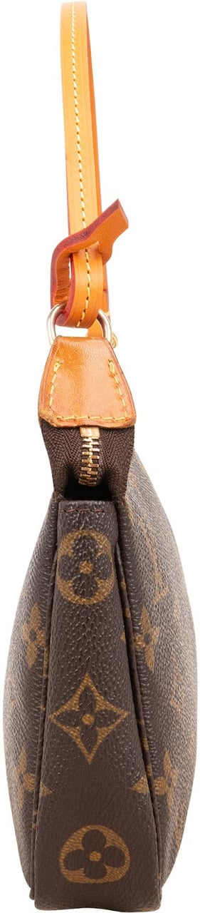 Louis Vuitton Monogram Canvas Pochette Accessoires Handbag Bruin