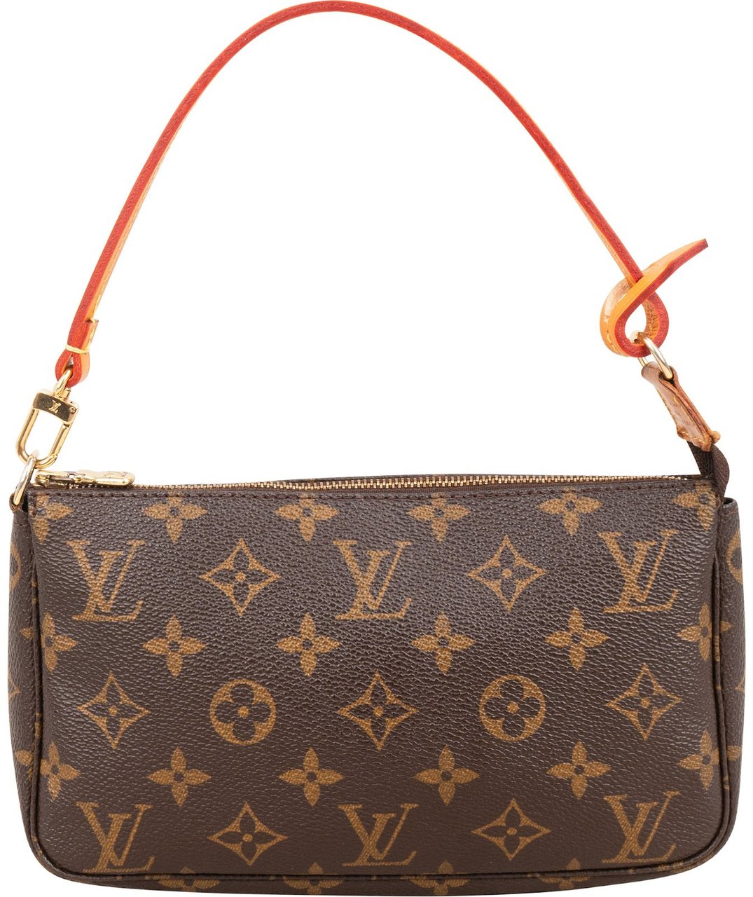 Louis Vuitton Monogram Canvas Pochette Accessoires Handbag Bruin