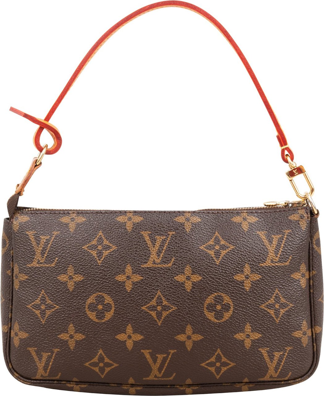 Louis Vuitton Monogram Canvas Pochette Accessoires Handbag Bruin