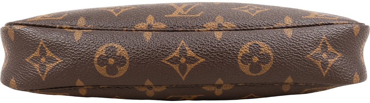 Louis Vuitton Monogram Canvas Pochette Accessoires Handbag Bruin