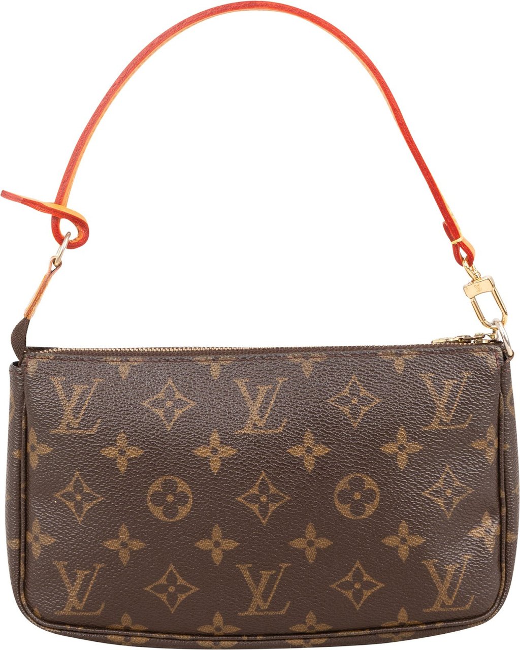 Louis Vuitton Monogram Canvas Pochette Accessoires Handbag Bruin