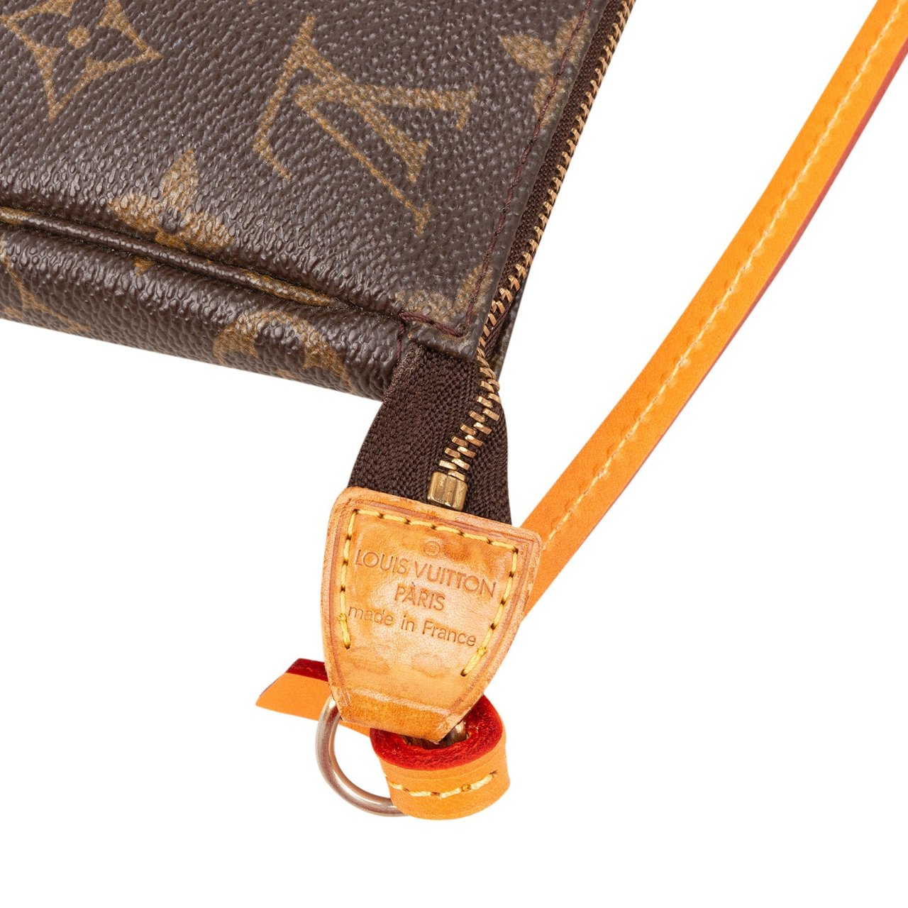 Louis Vuitton Monogram Canvas Pochette Accessoires Handbag Bruin