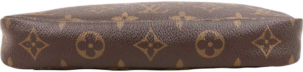 Louis Vuitton Monogram Canvas Pochette Accessoires Handbag Bruin