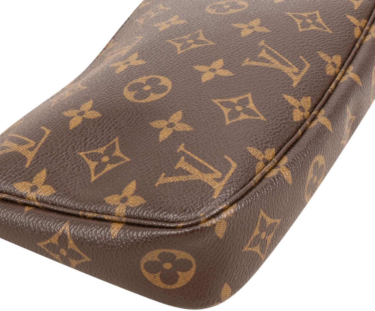 Louis Vuitton Monogram Canvas Pochette Accessoires Handbag Bruin