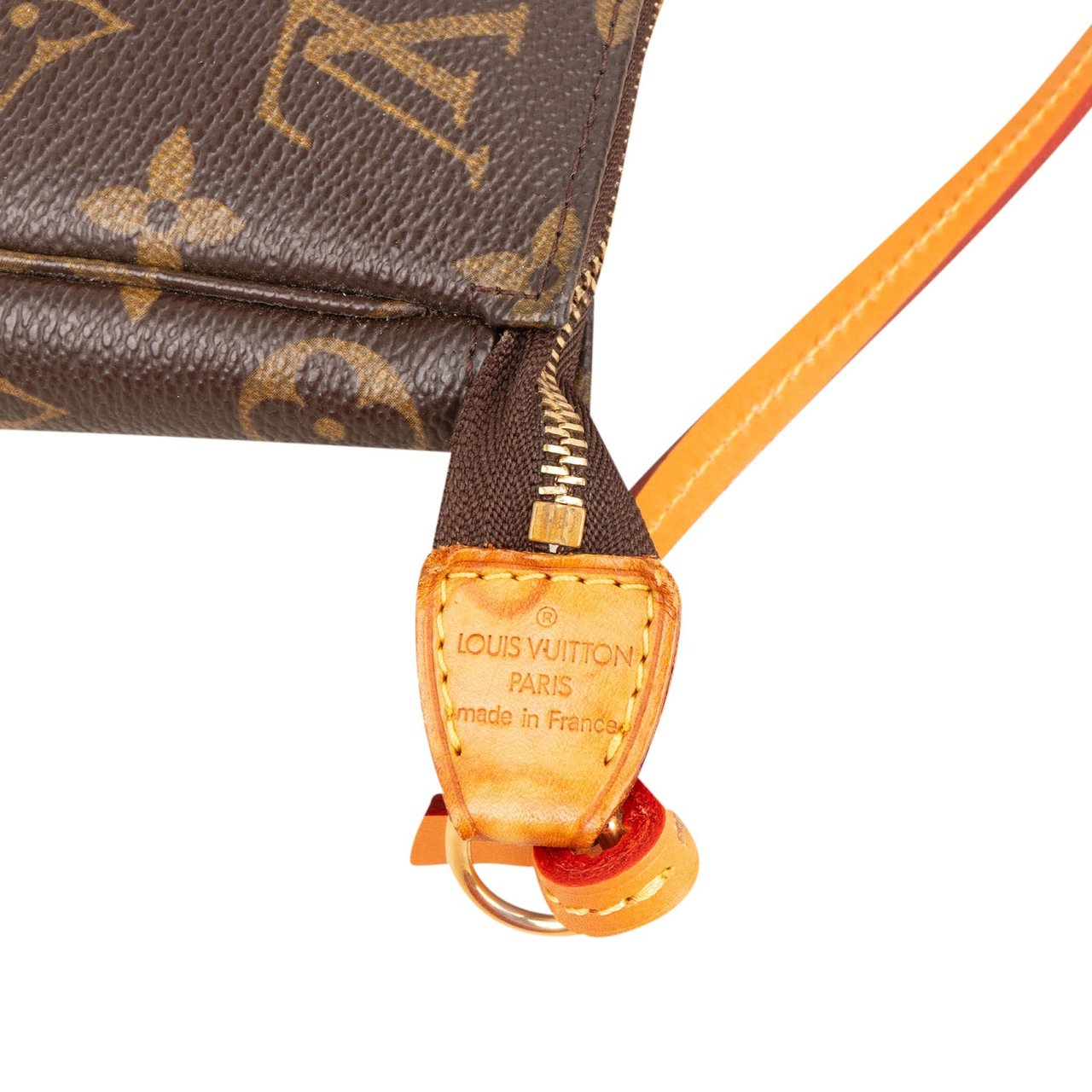 Louis Vuitton Monogram Canvas Pochette Accessoires Handbag Bruin