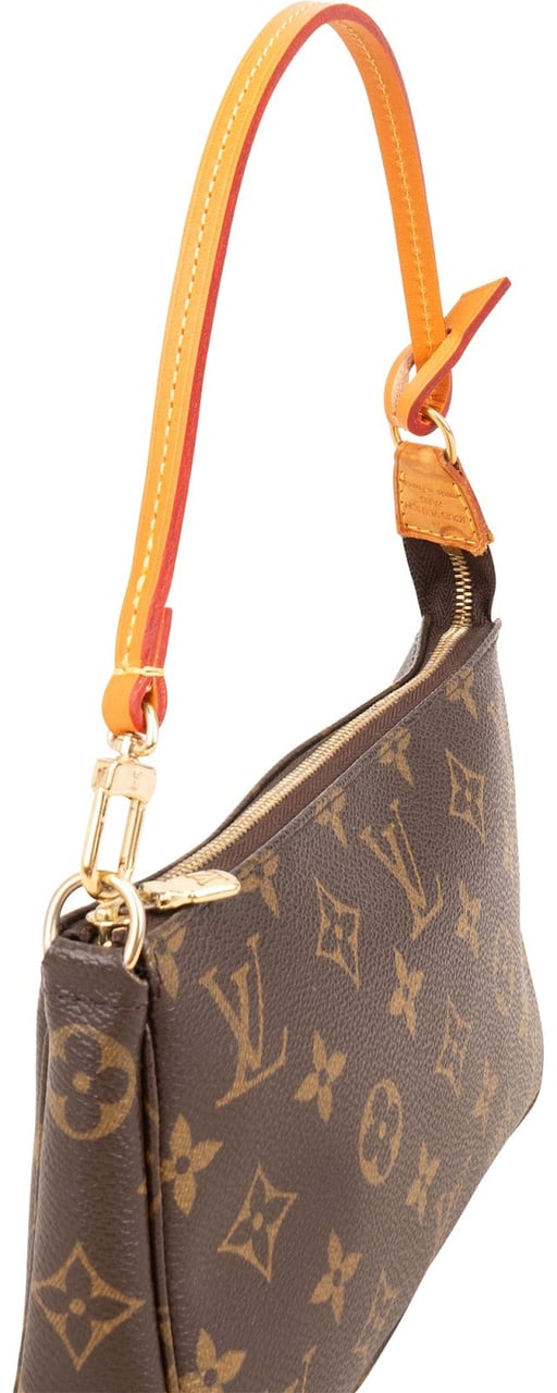 Louis Vuitton Monogram Canvas Pochette Accessoires Handbag Bruin