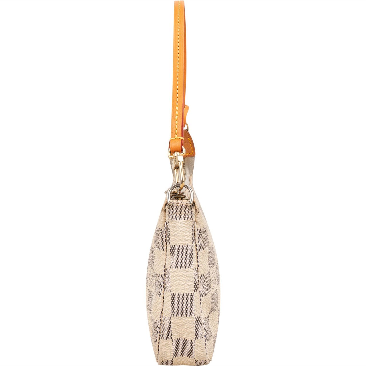 Louis Vuitton Monogram Damier Azur Pochette Accessoires Handbag Wit