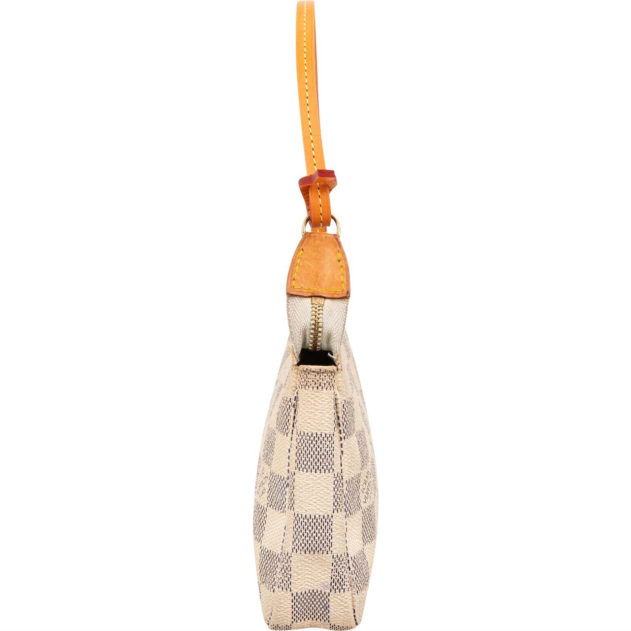 Louis Vuitton Monogram Damier Azur Pochette Accessoires Handbag Wit