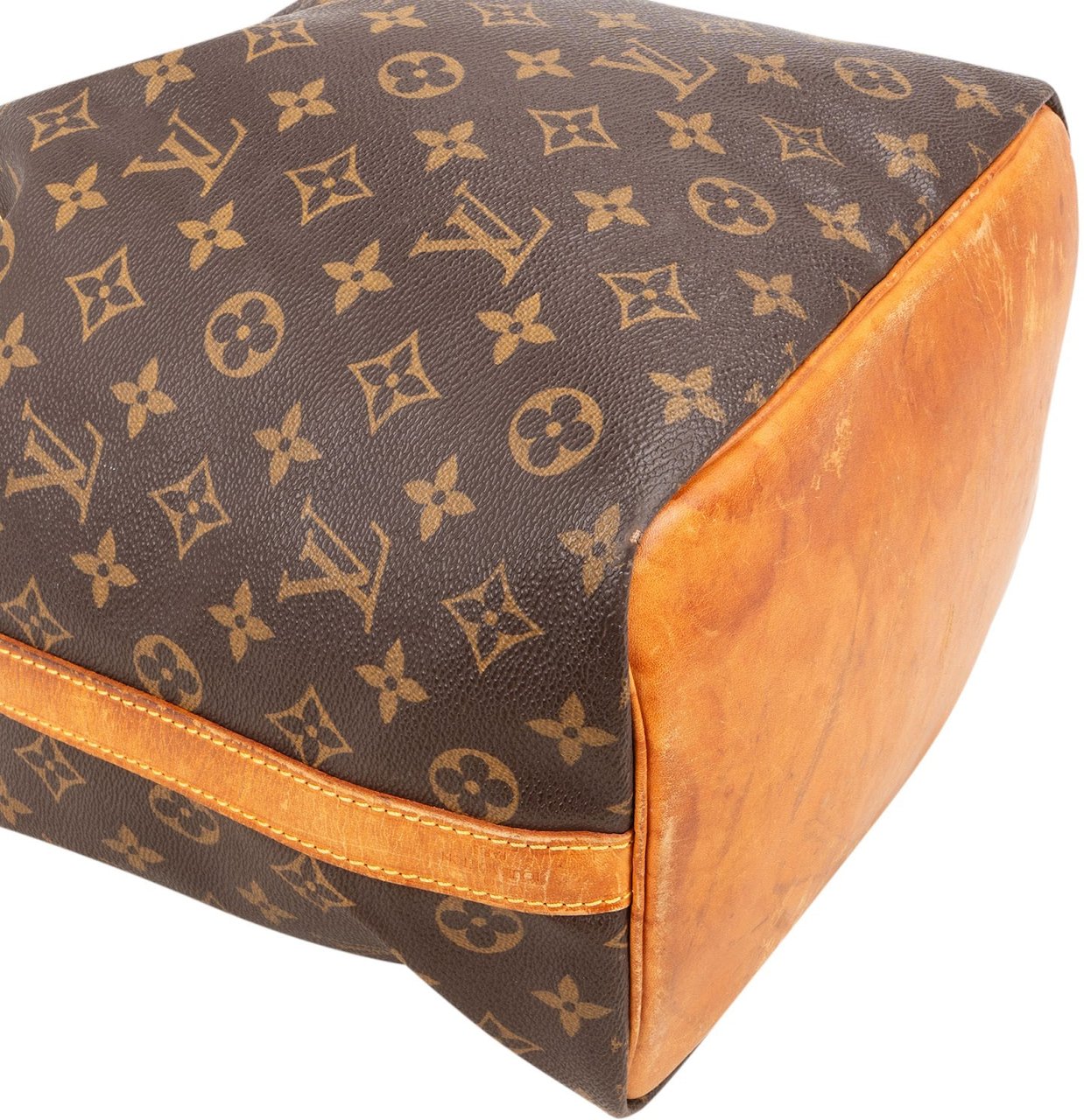 Louis Vuitton Monogram Canvas Sac Noe Petit Shoulder Bag Bruin