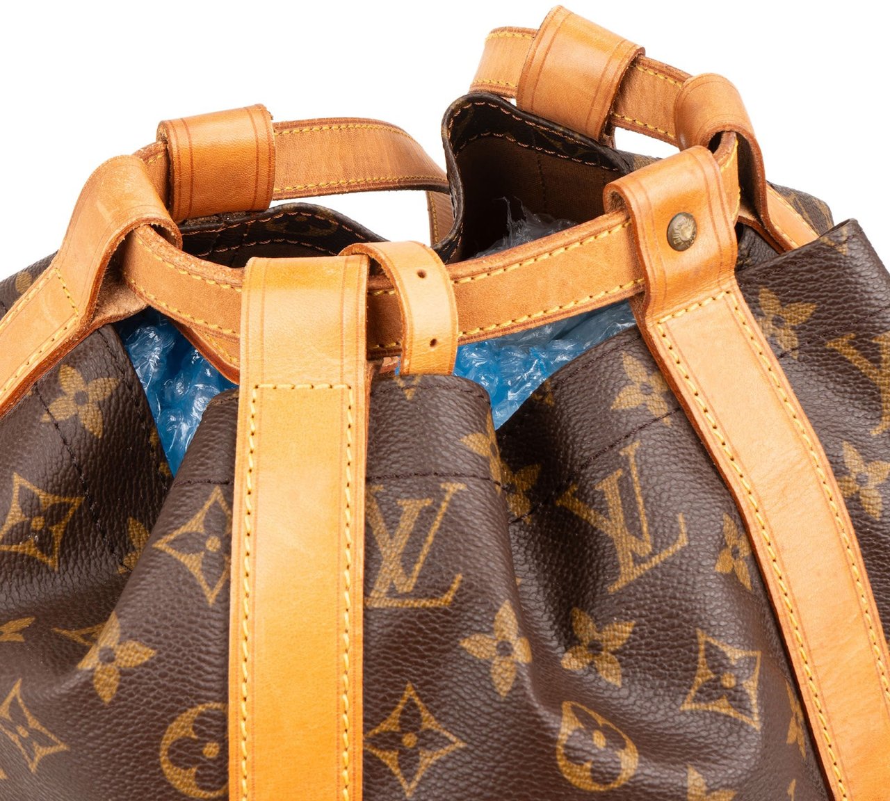 Louis Vuitton Monogram Canvas Randonnee GM Backpack Shoulder Bag Bruin