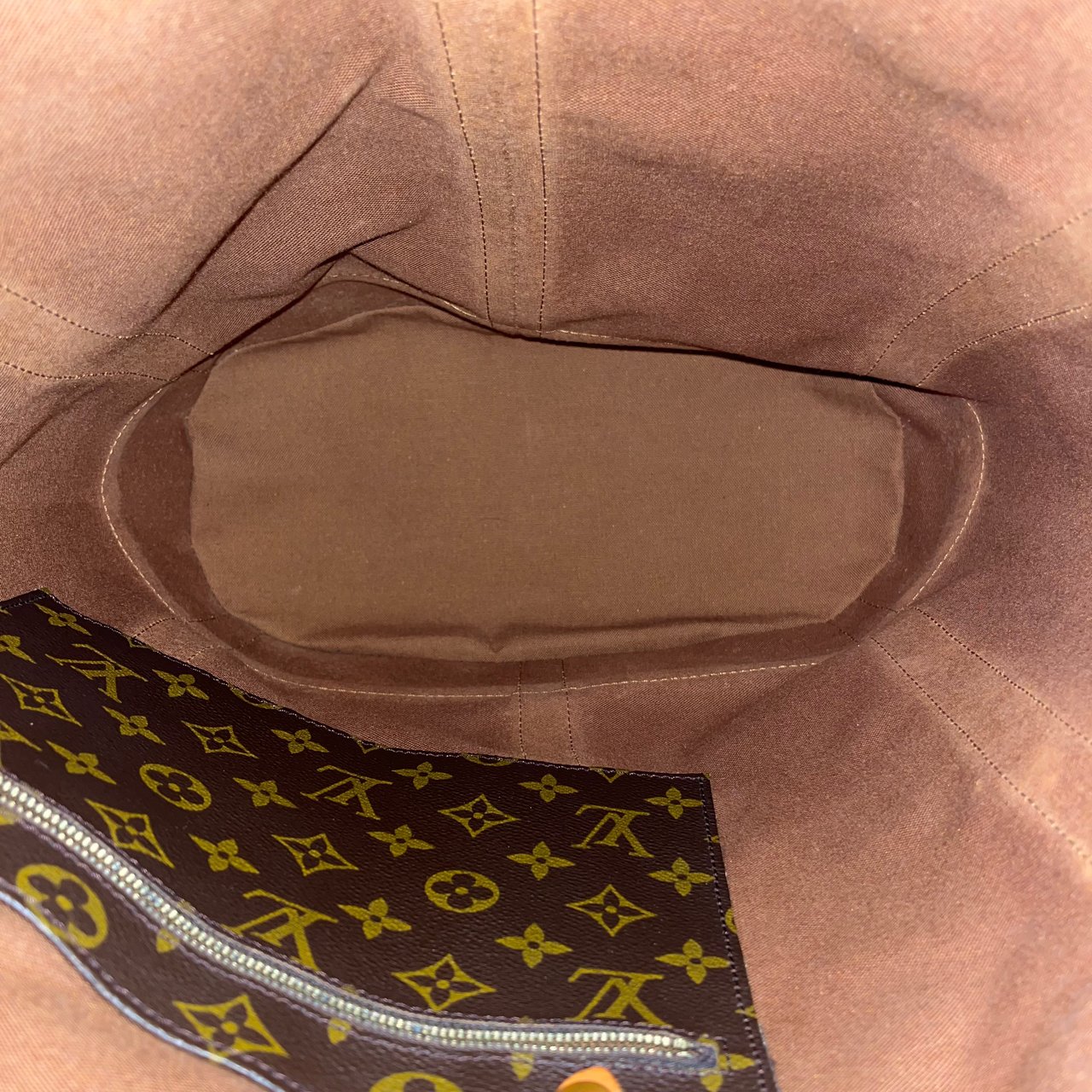 Louis Vuitton Monogram Canvas Randonnee GM Backpack Shoulder Bag Bruin