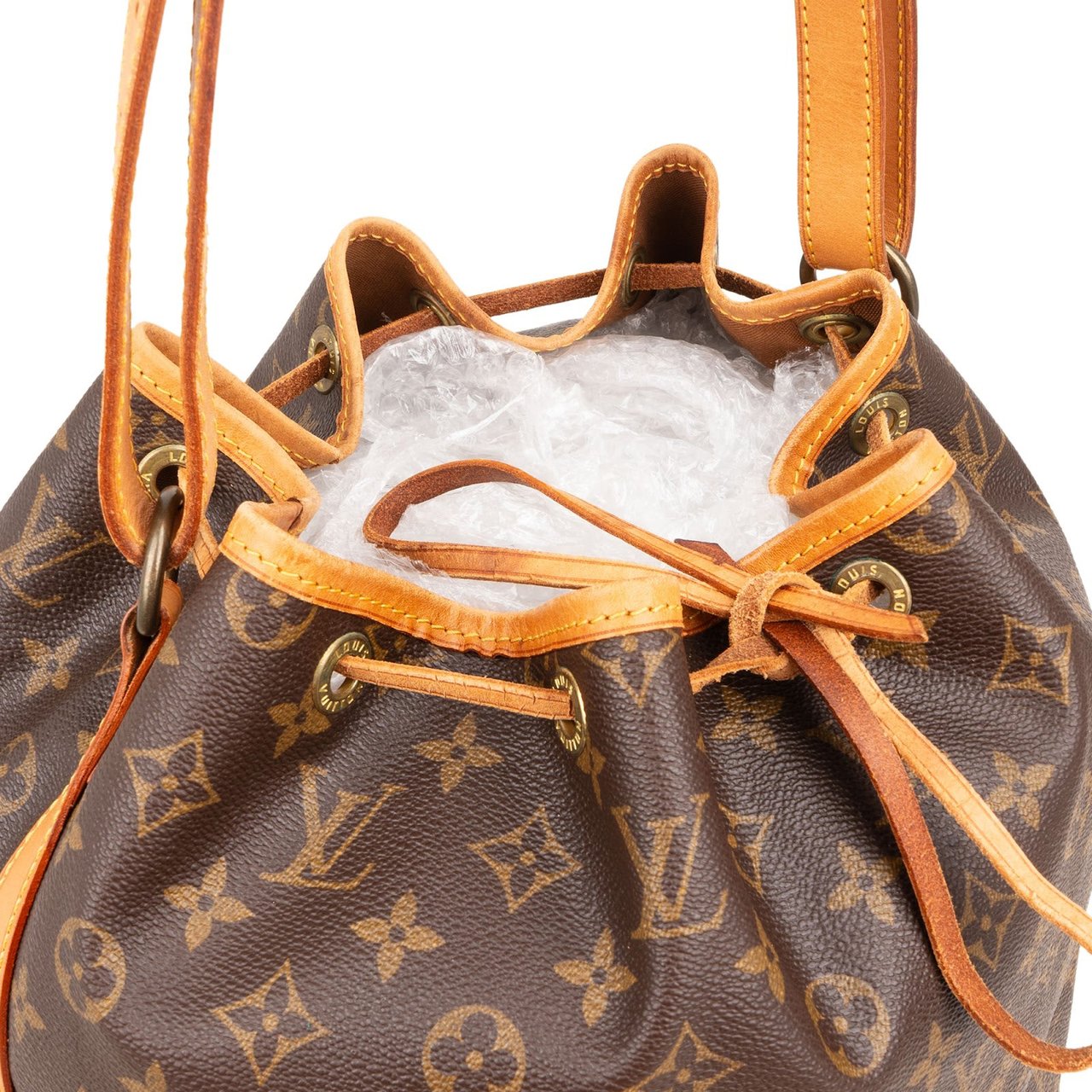 Louis Vuitton Monogram Canvas Sac Noé Grande Shoulder Bag Bruin