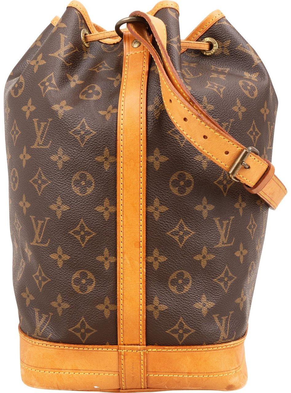 Louis Vuitton Monogram Canvas Sac Noé Grande Shoulder Bag Bruin
