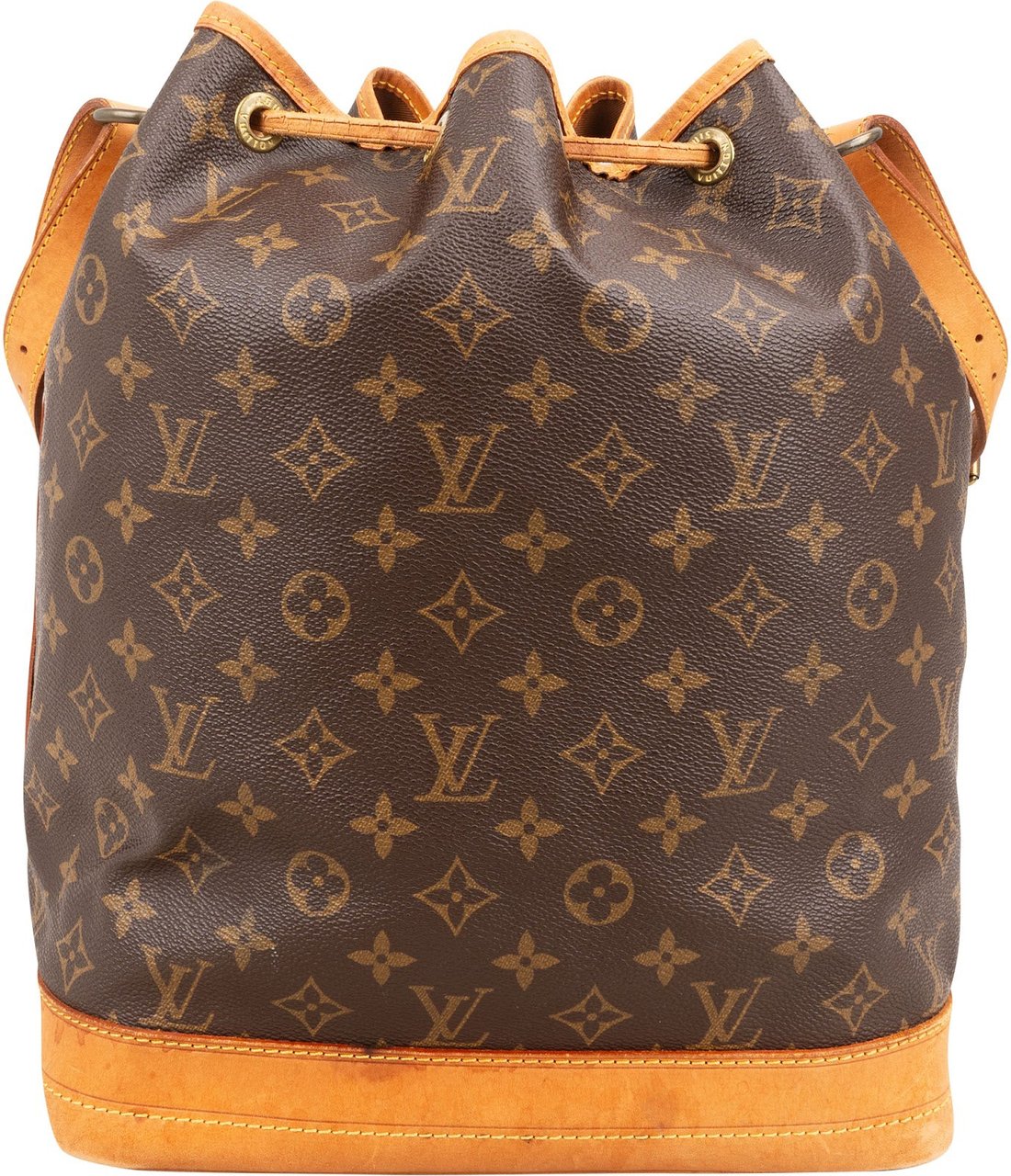 Louis Vuitton Monogram Canvas Sac Noé Grande Shoulder Bag Bruin