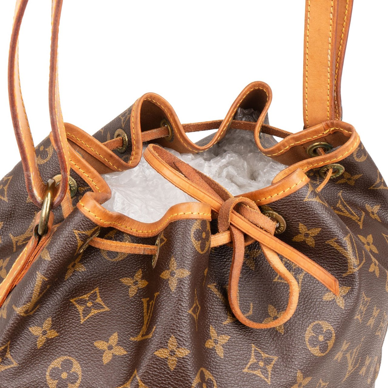 Louis Vuitton Monogram Canvas Sac Noé Grande Shoulder Bag Bruin