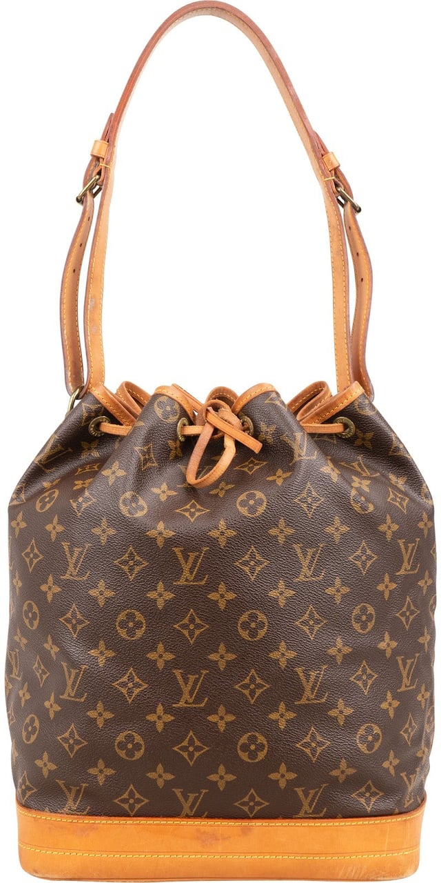 Louis Vuitton Monogram Canvas Sac Noé Grande Shoulder Bag Bruin