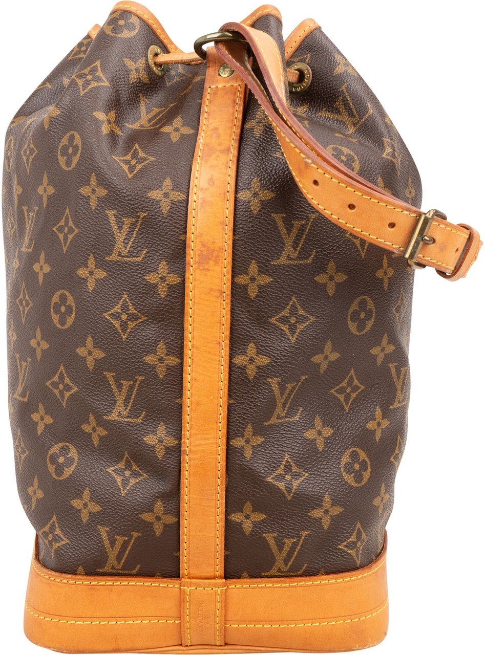 Louis Vuitton Monogram Canvas Sac Noé Grande Shoulder Bag Bruin