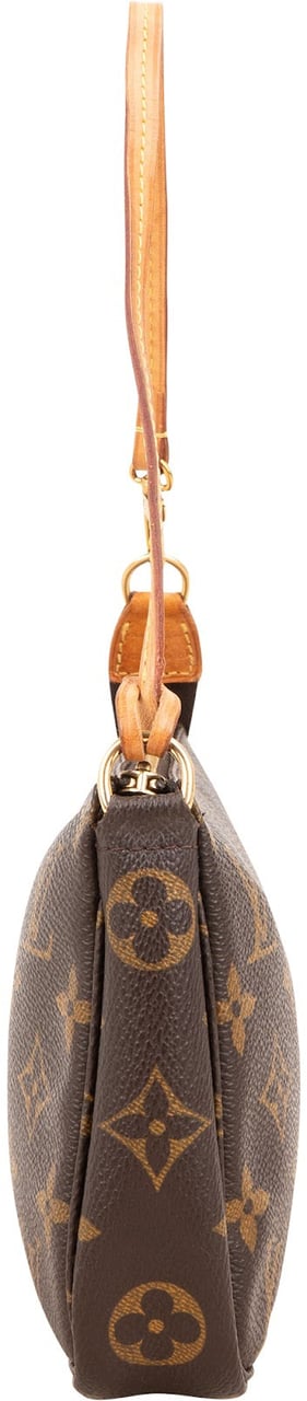 Louis Vuitton Monogram Canvas Pochette Accessoires Handbag Bruin
