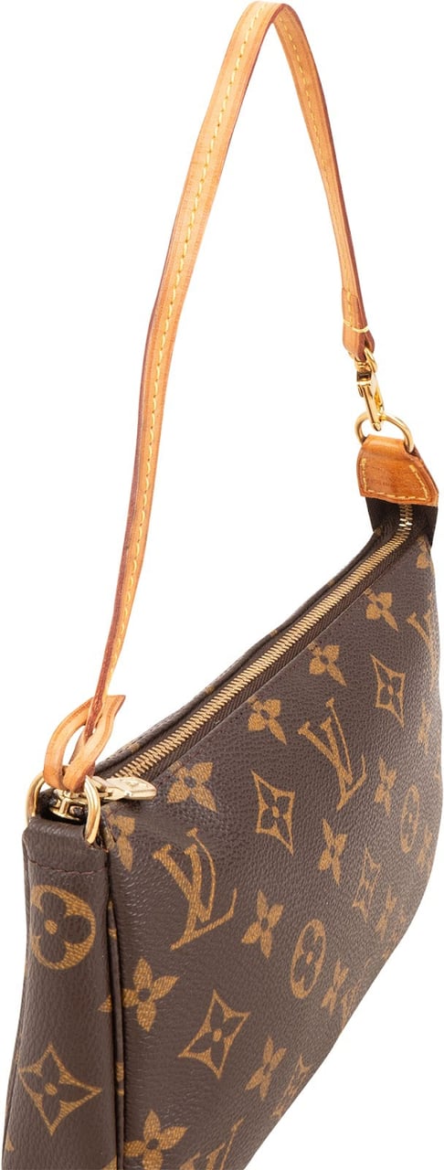 Louis Vuitton Monogram Canvas Pochette Accessoires Handbag Bruin