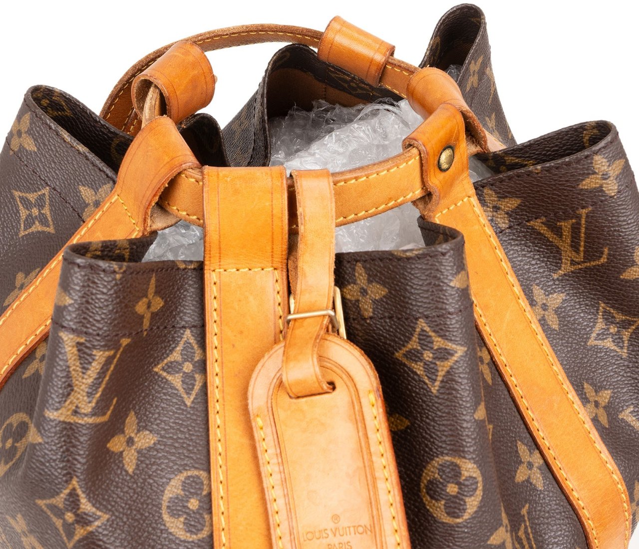 Louis Vuitton Monogram Canvas Randonnee GM Backpack Shoulder Bag Bruin
