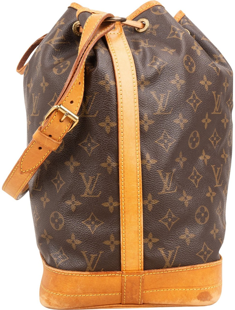 Louis Vuitton Monogram Canvas Sac Noé Grande Shoulder Bag Bruin