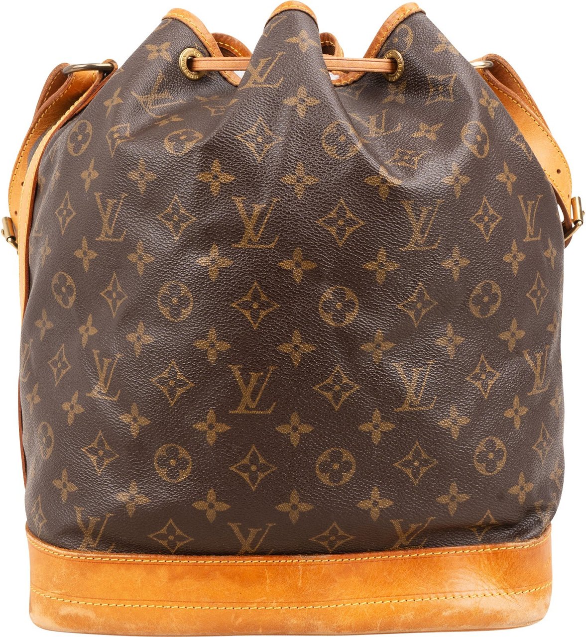 Louis Vuitton Monogram Canvas Sac Noé Grande Shoulder Bag Bruin