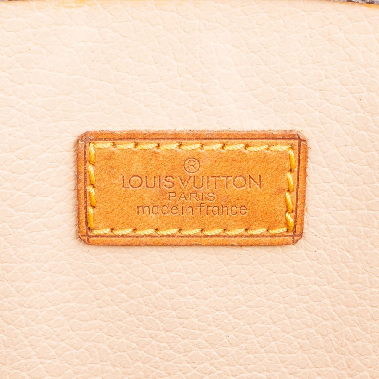 Louis Vuitton Monogram Canvas Sac Plat Handbag Bruin