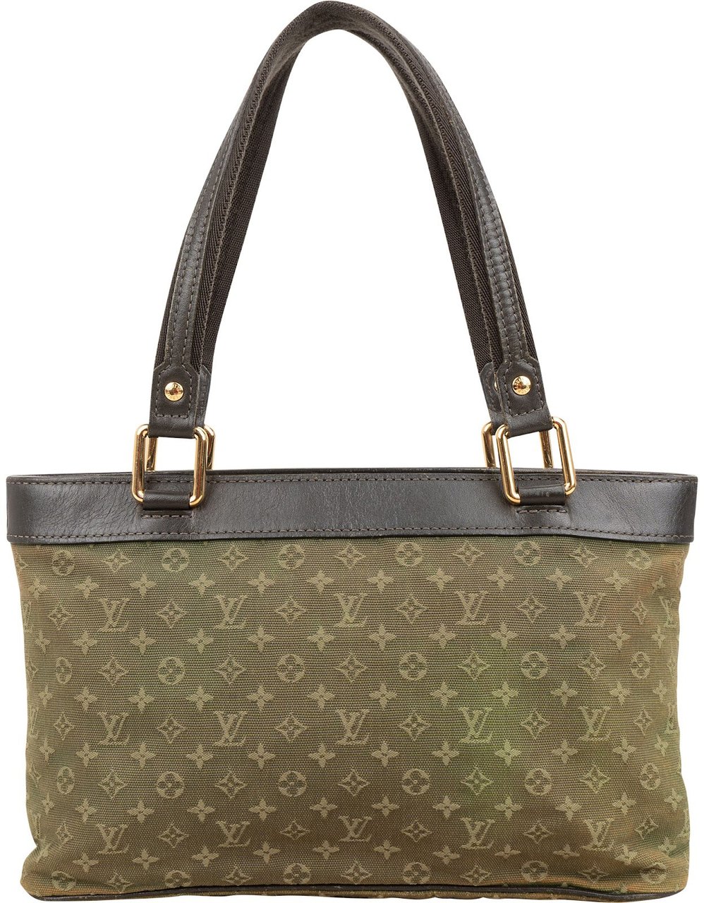 Louis Vuitton Monogram Mini Lin Lucille PM Handbag Groen