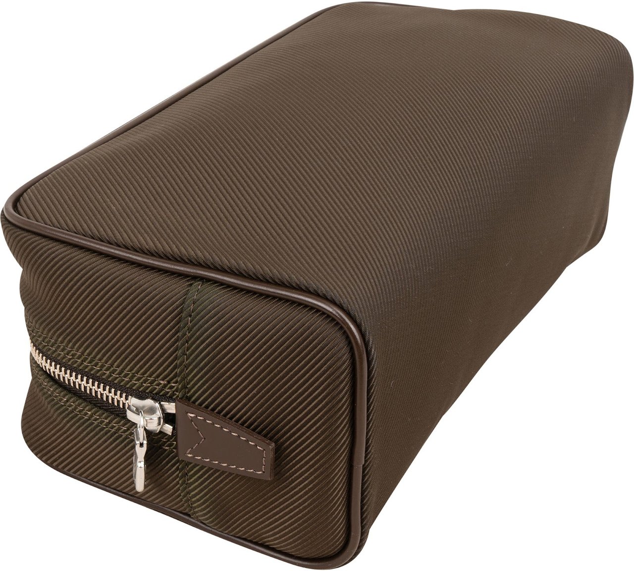 Louis Vuitton Cotton Taiga Leather Trousse De Toilette GM Bag Bruin