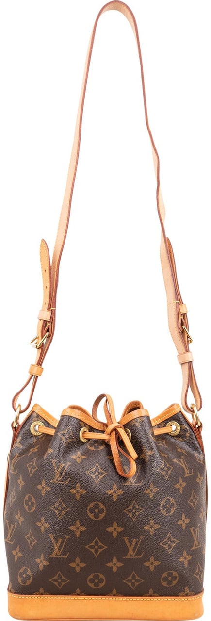 Louis Vuitton Monogram Canvas Sac Noé BB Crossbody Bag Bruin