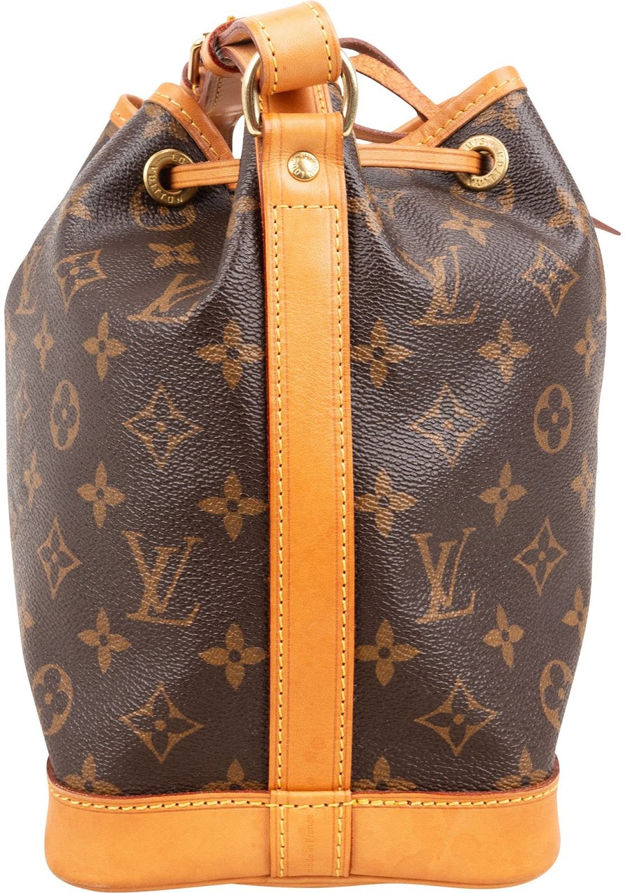 Louis Vuitton Monogram Canvas Sac Noé BB Crossbody Bag Bruin