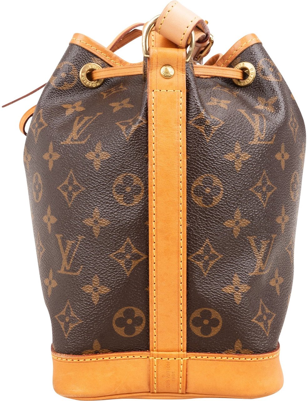 Louis Vuitton Monogram Canvas Sac Noé BB Crossbody Bag Bruin