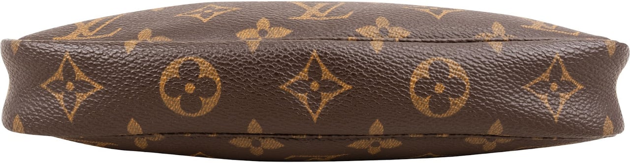 Louis Vuitton Monogram Canvas Pochette Accessoires Handbag Bruin