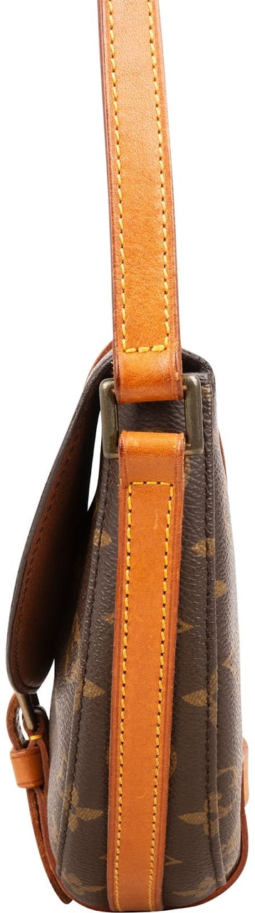 Louis Vuitton Monogram Canvas Chantilly PM Crossbody Bag Bruin