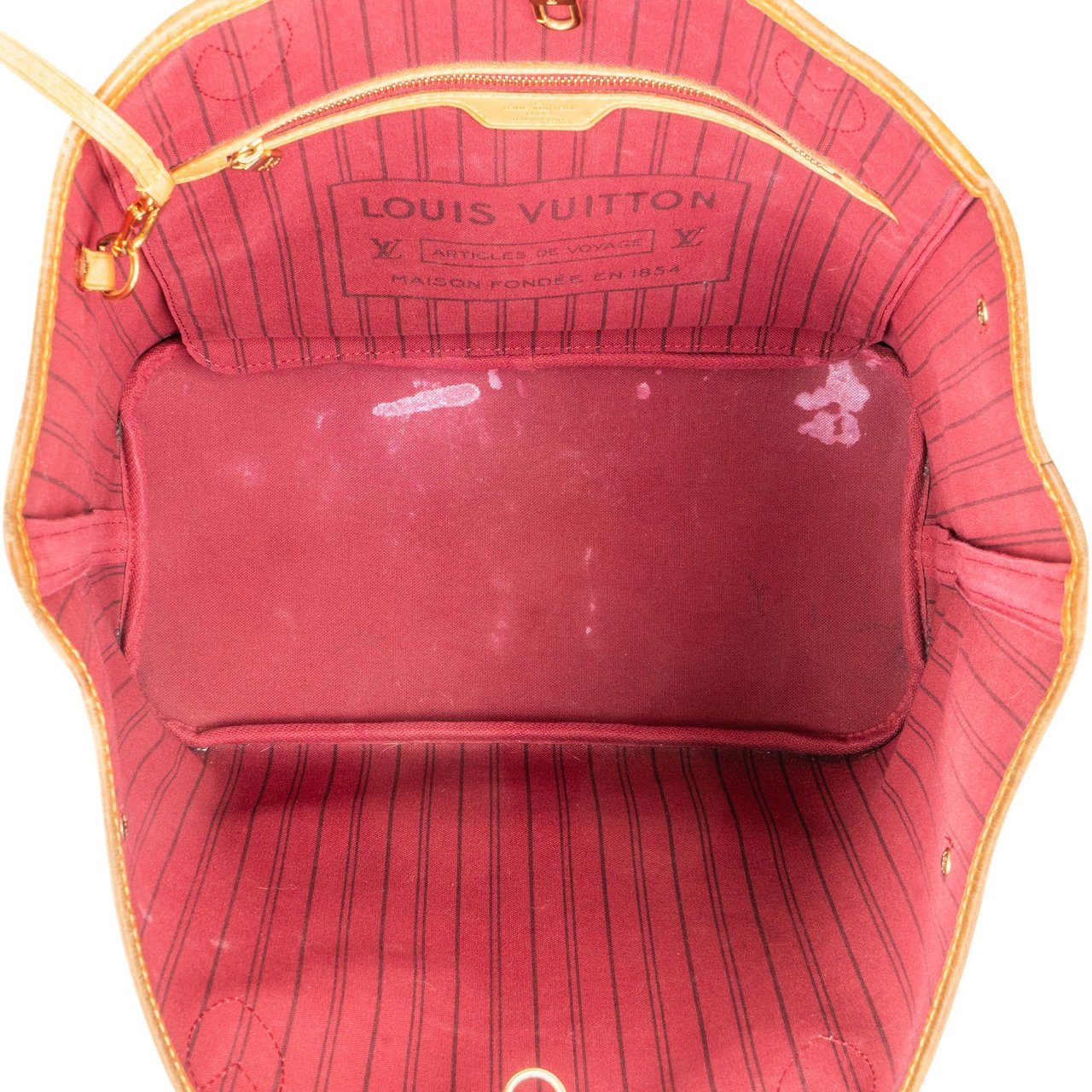 Louis Vuitton Monogram Canvas Neverfull MM Shoulder Bag Bruin