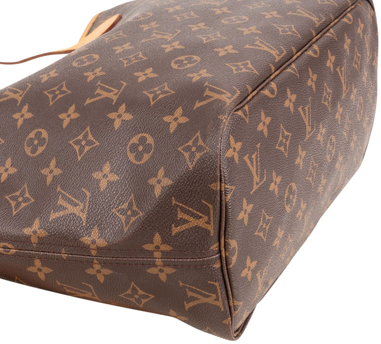 Louis Vuitton Monogram Canvas Neverfull MM Shoulder Bag Bruin