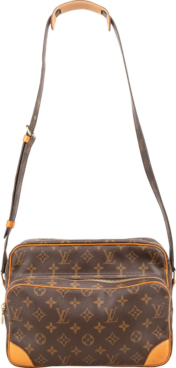 Louis Vuitton Monogram Canvas Nile Crossbody Bag Bruin