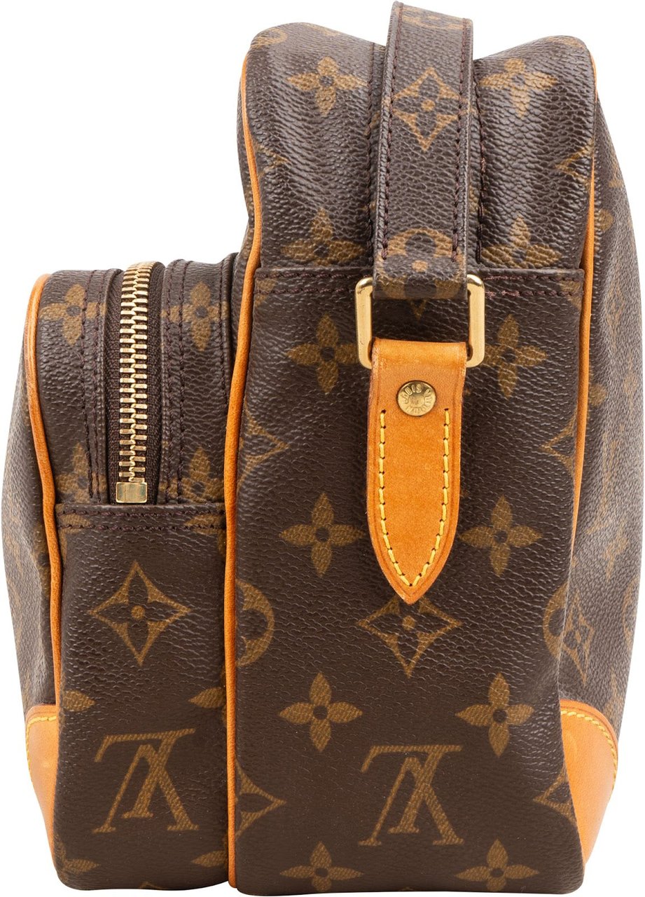 Louis Vuitton Monogram Canvas Nile Crossbody Bag Bruin