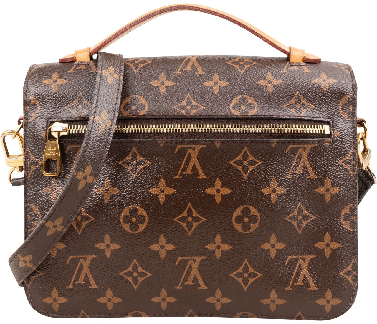 Louis Vuitton Monogram Canvas Pochette Métis Handbag Bruin
