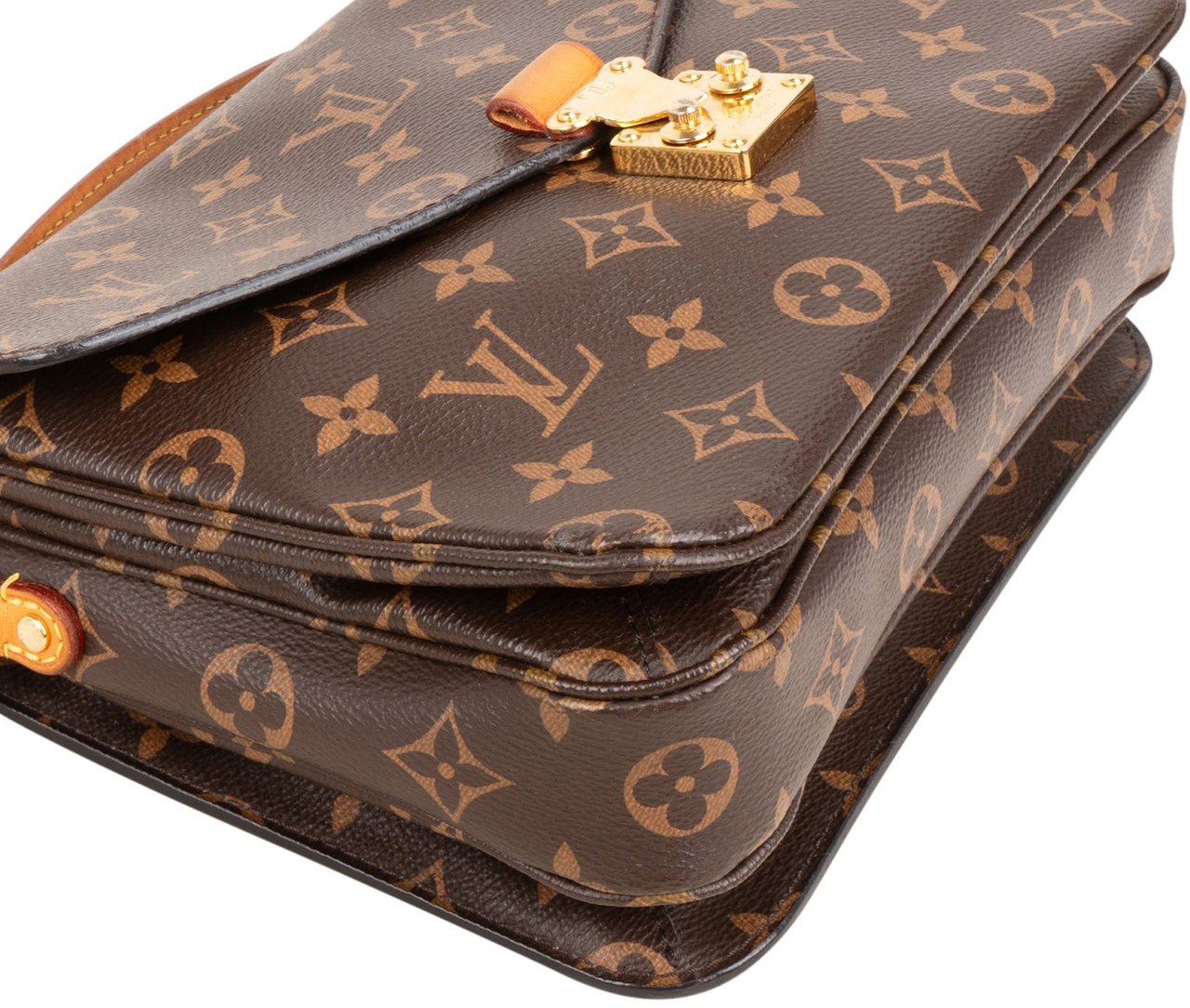 Louis Vuitton Monogram Canvas Pochette Métis Handbag Bruin