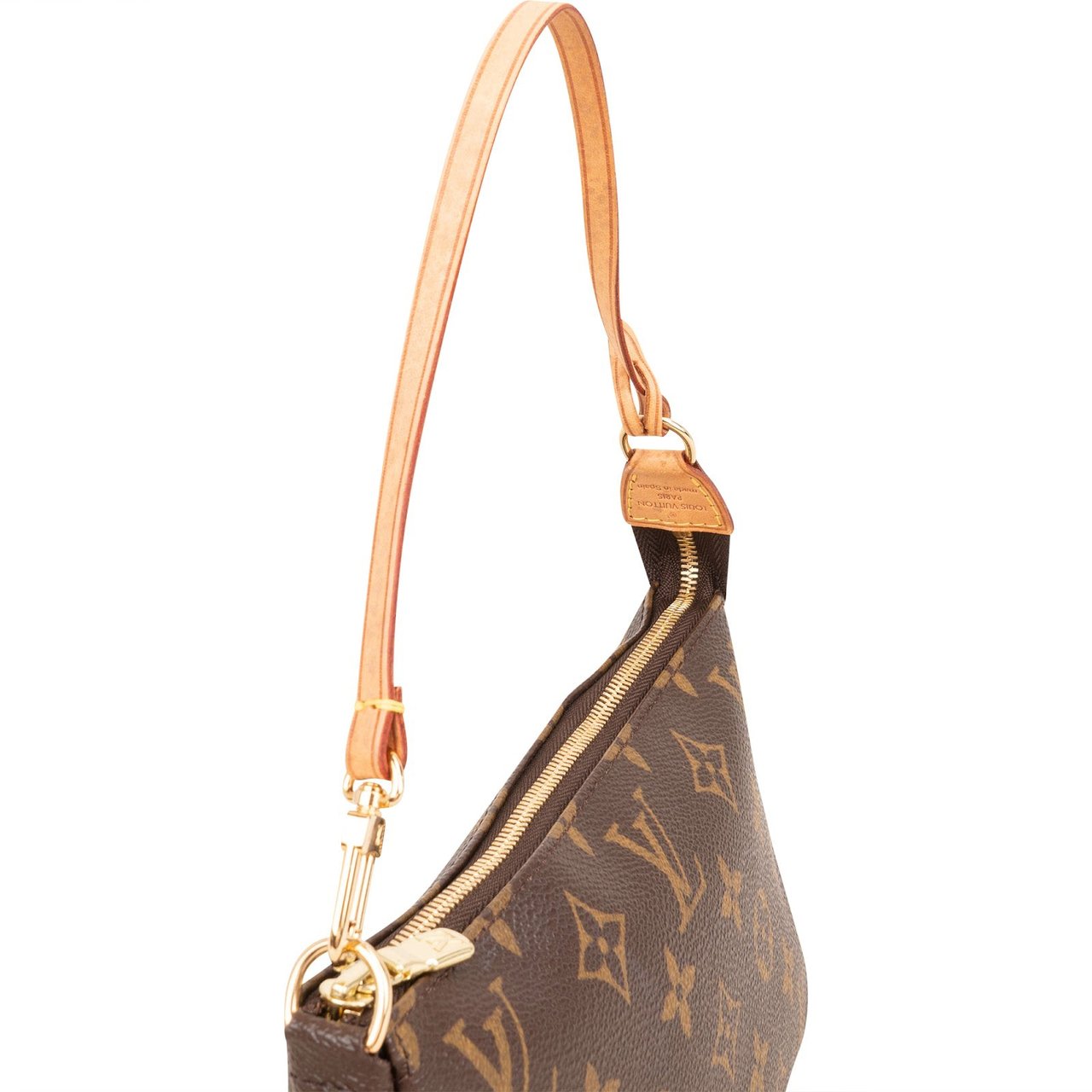 Louis Vuitton Monogram Canvas Pochette Accessoires Handbag Bruin