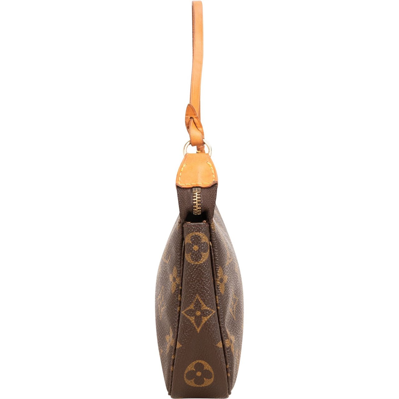 Louis Vuitton Monogram Canvas Pochette Accessoires Handbag Bruin