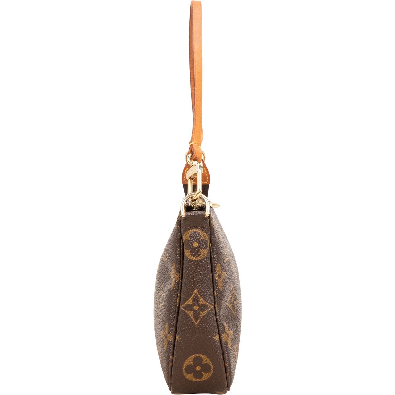Louis Vuitton Monogram Canvas Pochette Accessoires Handbag Bruin