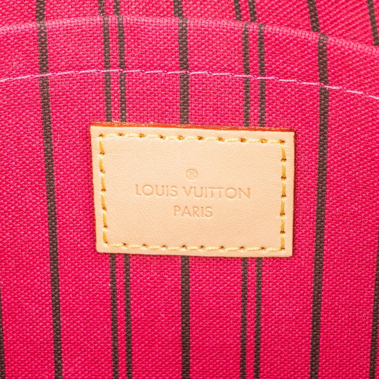 Louis Vuitton Monogram Canvas Pochette Accessoires Clutch Bruin
